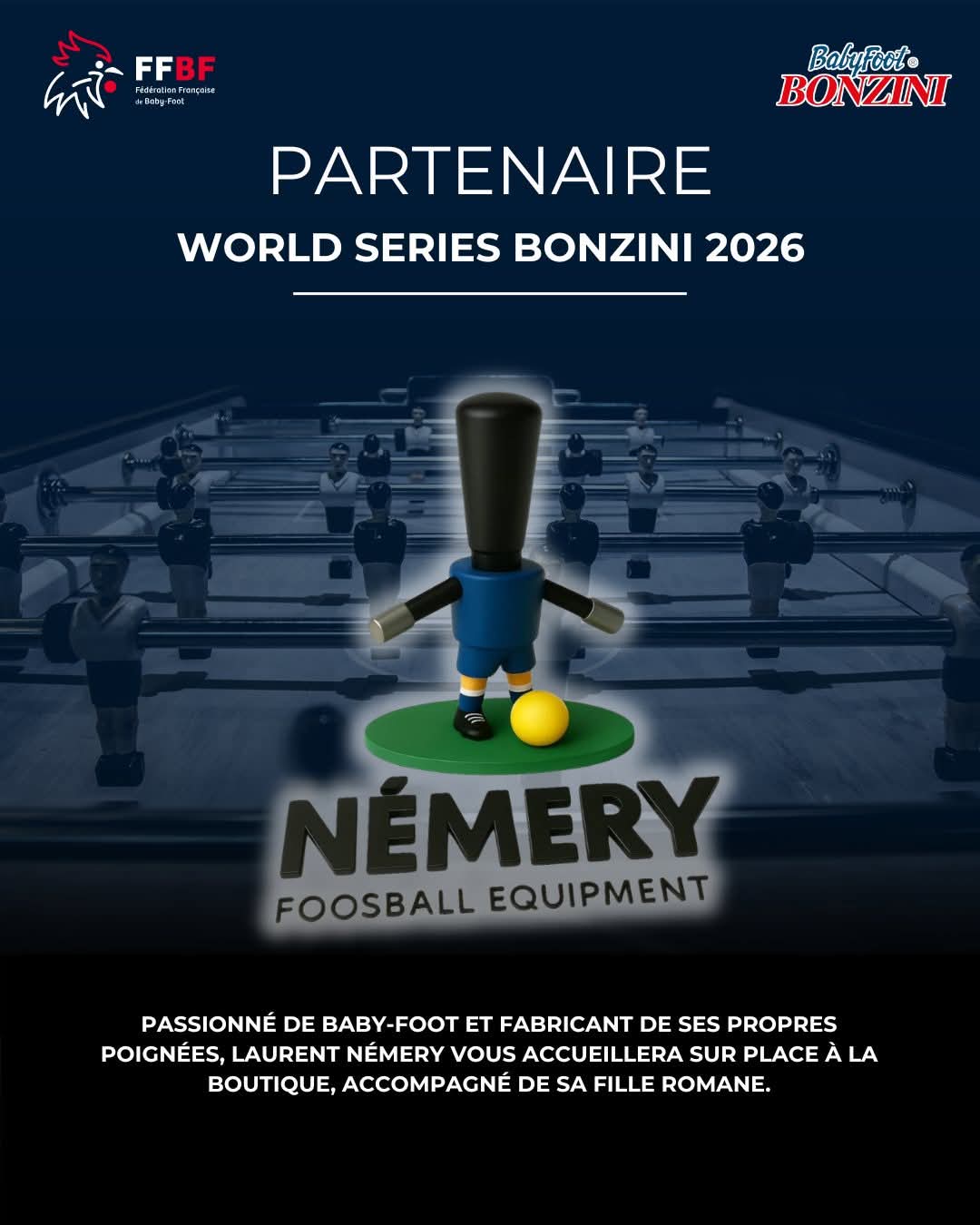 Partenaire World Series Bonzini 2026